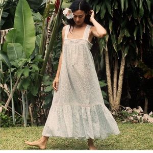 Dôen Seville Dress in Baby Blue Kate